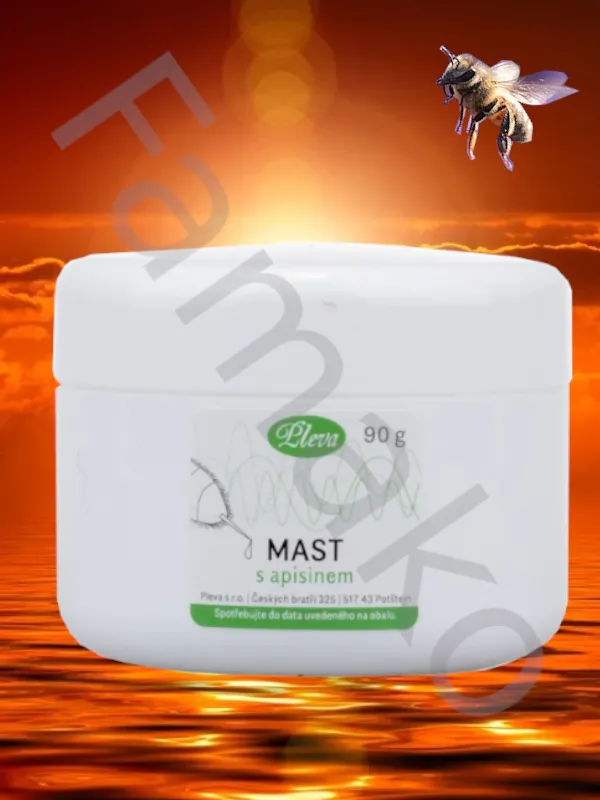 Mast s apisinem - včelím jedem, velké balení - 90g