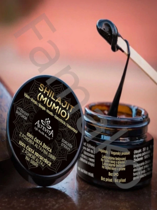 Shilajit (Mumio) 30g - Altaiské pohoří Sibiř