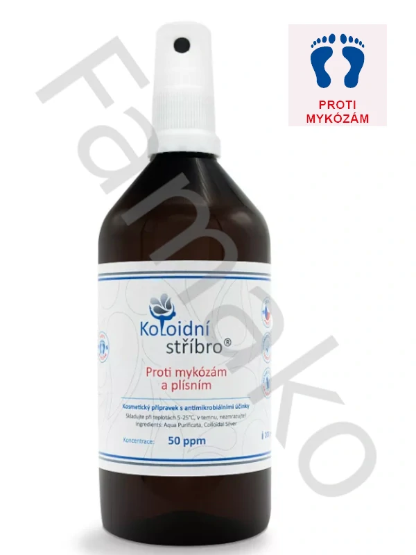 KOLOIDNÍ STŘÍBRO sprej 200ml - 50 ppm