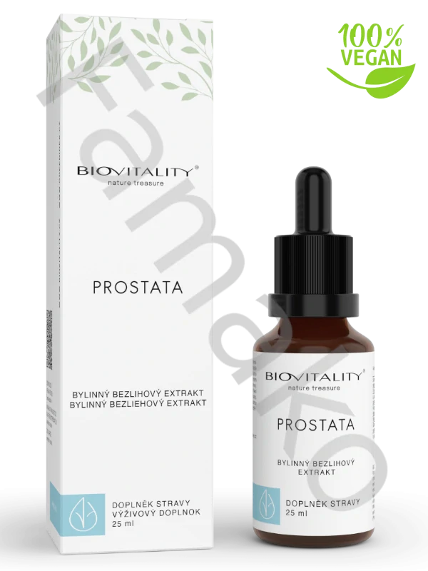 Prostata bezlihová tinktura - kapky 25 ml