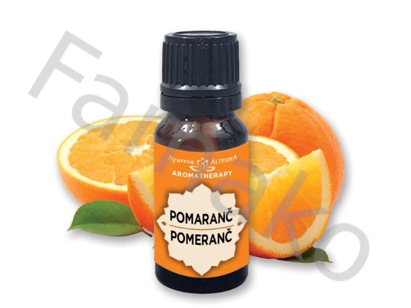 100% esenciální olej POMERANČ 10ml