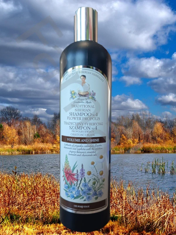 Šampón No.4 - Květový propolis - hebkost a objem - 550ml