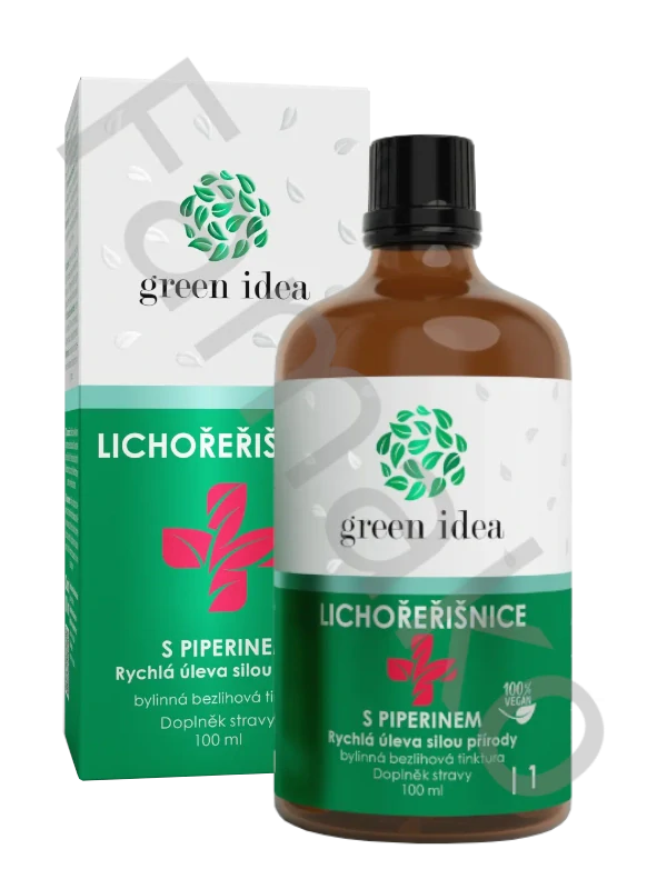Lichořeřišnice+ s piperinem - bezlihová tinktura - 100 ml