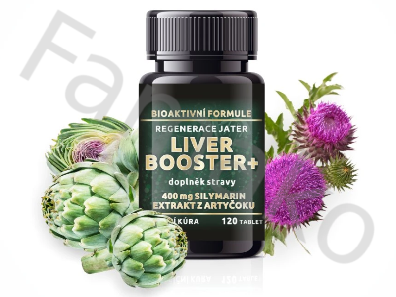 LIVER BOOSTER+ intenzivní regenerace jater 120 tablet