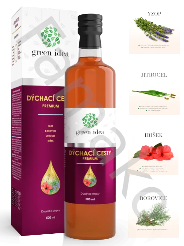 Kašel a nachlazení premium v novém balení (100 dávek)