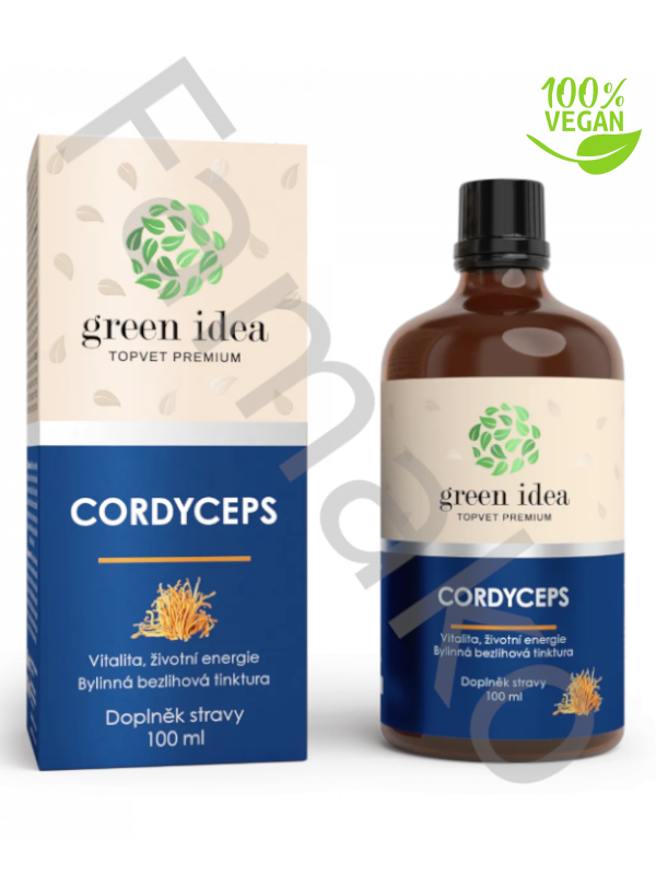 Cordyceps - bezlihová tinktura 100 ml