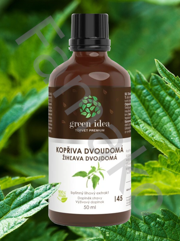 Kopřiva dvoudomá tinktura - kapky - 50 ml