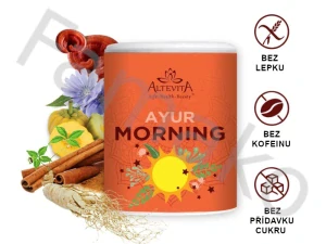 AYUR MORNING kávovinový nápoj s bylinami 100g