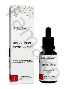 Krevní cukr bezlihová tinktura - kapky 25 ml