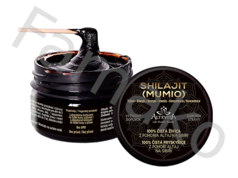 Shilajit (Mumio) 30g - Altaiské pohoří Sibiř