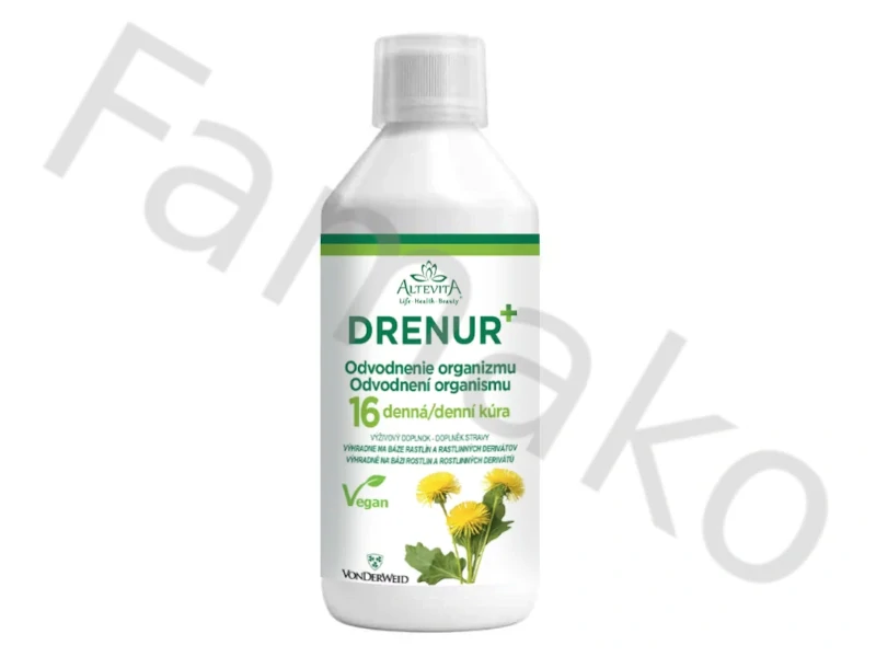  DRENUR PLUS - Odvodnění organismu 500 ml 