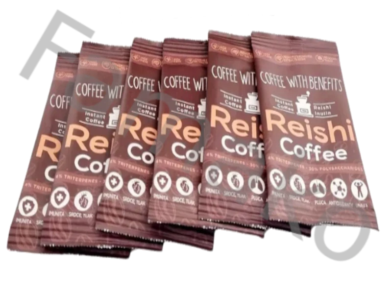 Reishi Coffee Box 30x 3,1g - Porcovaná káva