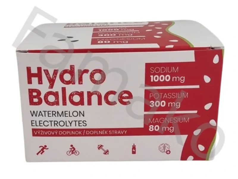 Superstrava Hydro Balance Watermelon electrolytes Box 30 x 4,7g 