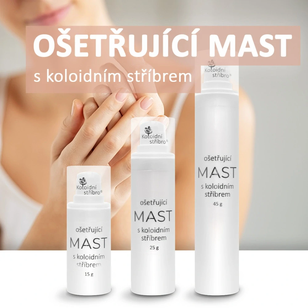 Mast s koloidním stříbrem 45 g