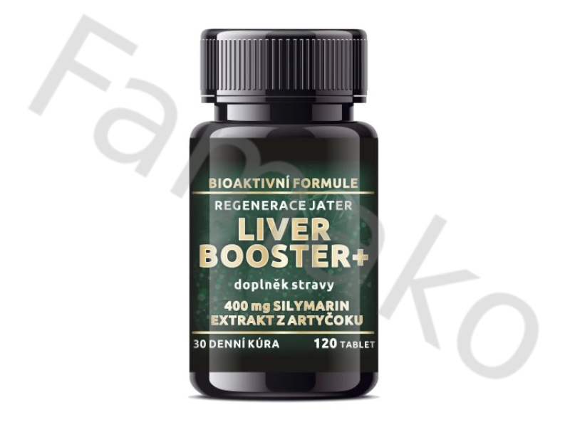 LIVER BOOSTER+ intenzivní regenerace jater 120 tablet