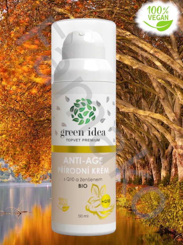 BIO Anti-age přírodní krém - 100% vegan