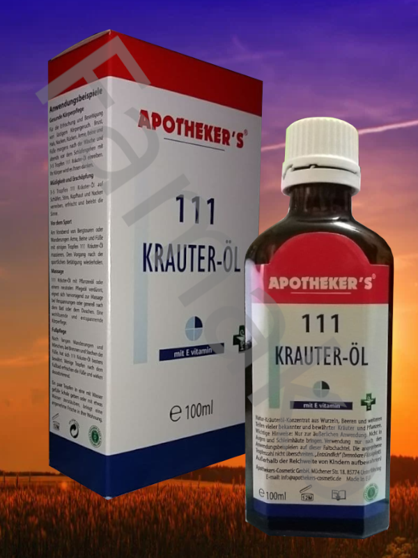 111 Bylinný olej - Masážní 100 ml