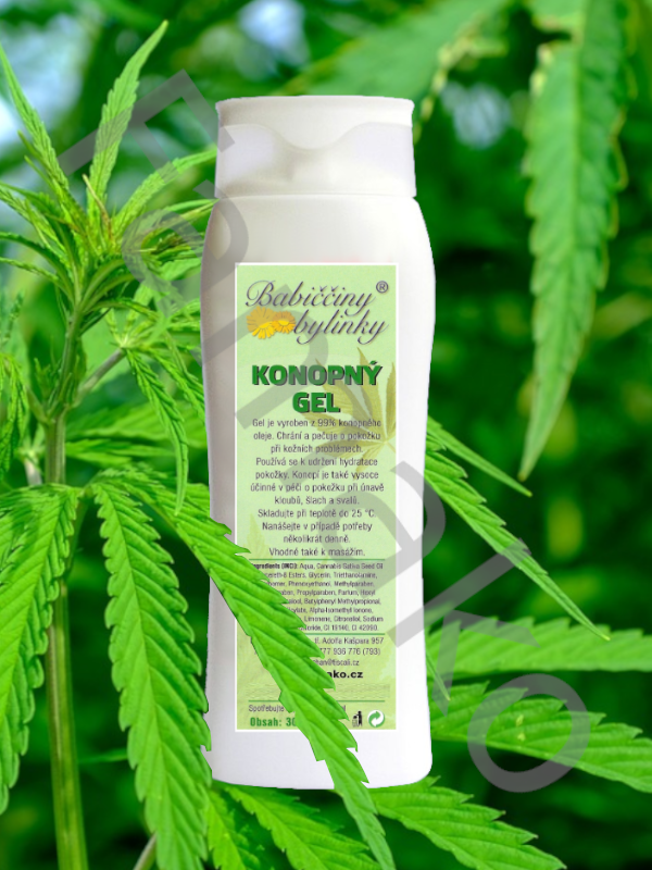 Konopný gel - Babiččiny bylinky - 300 ml